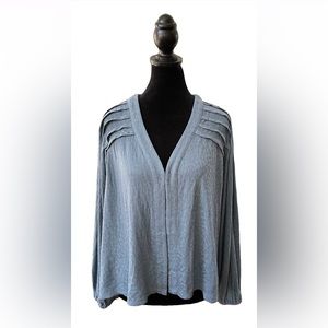 The Muse’s Lounge: Blue Coastal Grandma Cottagecore Cardigan
